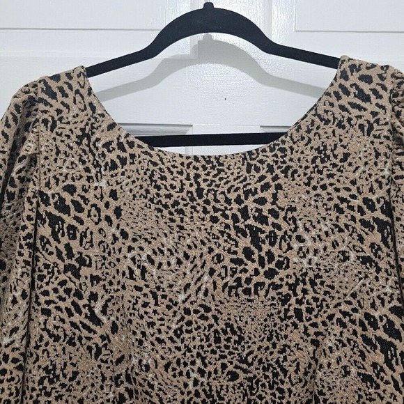 Anthropologie Maeve Knit Cut-Out‎ Mini Dress Size 20W - Picture 6 of 16